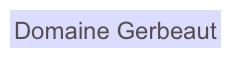 Domaine Gerbeaut